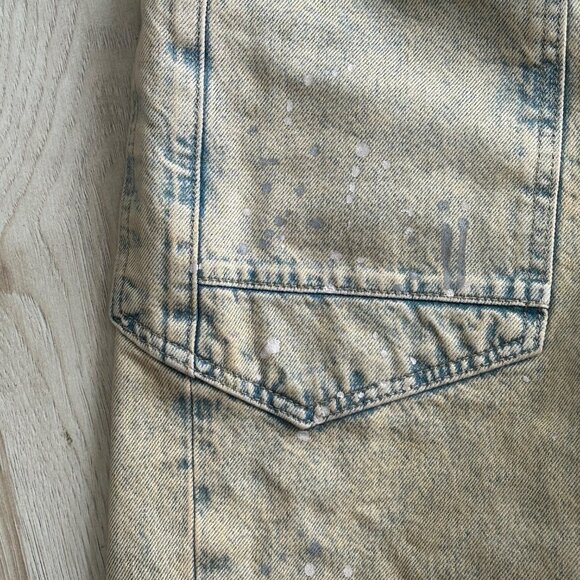 WE THE FREE Moxie Pull-On Barrel Jeans in Cowboy Khaki Sz 24 or 25 - runs big - Picture 8 of 16